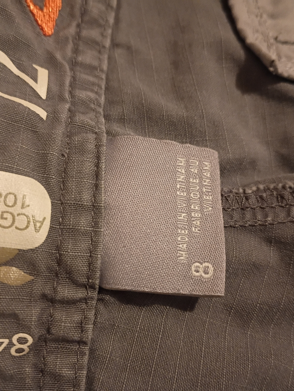 Nike ACG Capri Ripstop Drawstring Size 8 - Picture 4 of 5